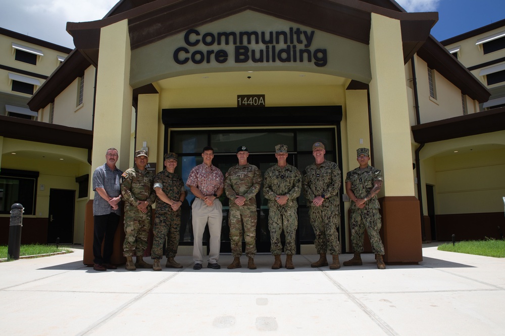 JTFM and Indo-Pacific Command visits Camp Blaz