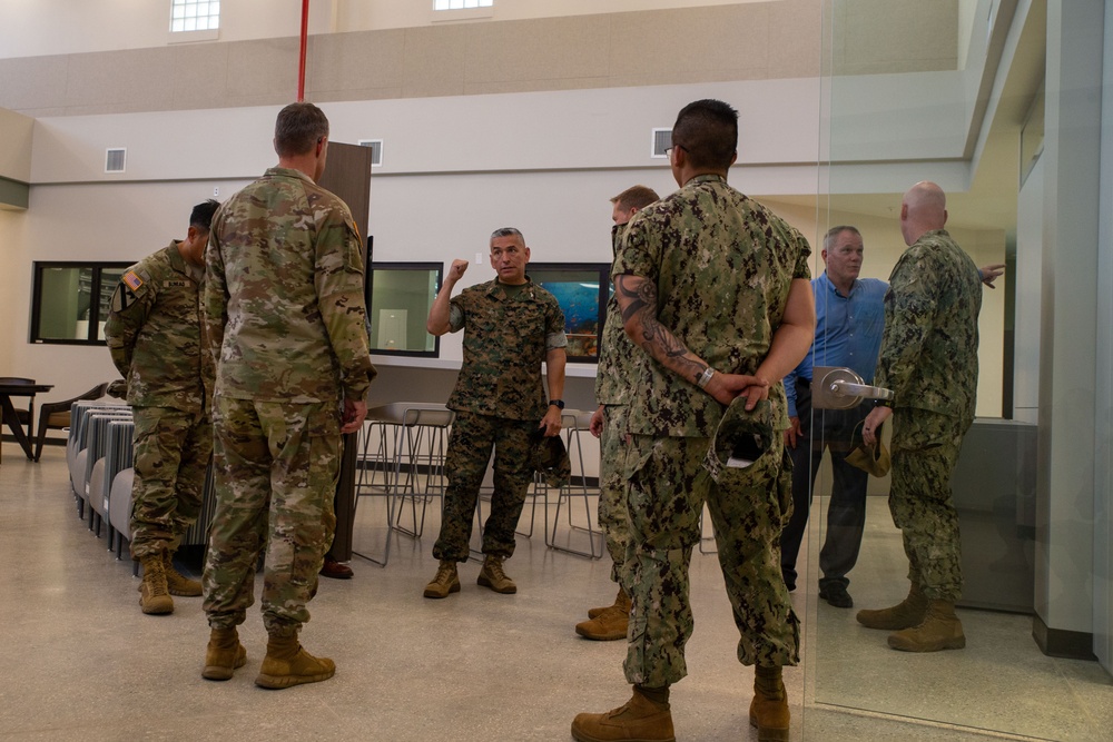 JTFM and Indo-Pacific Command visits Camp Blaz