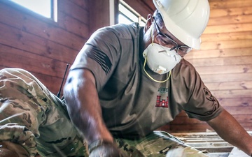 Guam Guard Engineers Renovate Maternity Shelter