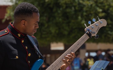LAFW 25: 3rd MAW Band Visits Brea Olinda High School
