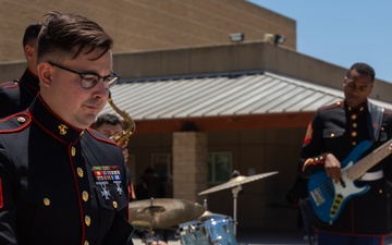LAFW 25: 3rd MAW Band Visits Brea Olinda High School