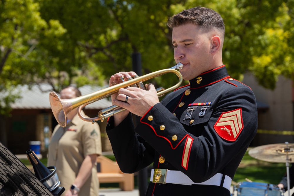 LAFW 25: 3rd MAW Band Visits Brea Olinda High School