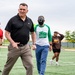 Former SMA Grinston visits Humphreys