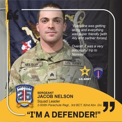I'M A DEFENDER - Sgt. Jacob Nelson