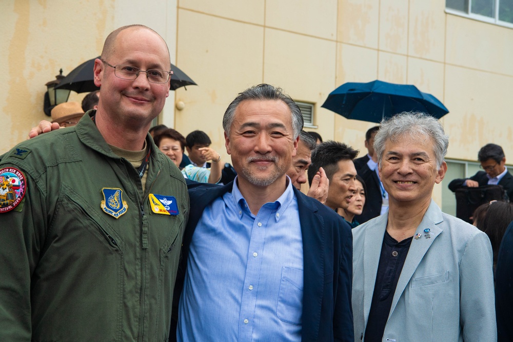374 AW welcomes distinguished guests at Japanese-American Friendship Festival 2025