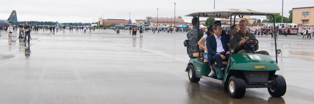 374 AW welcomes distinguished guests at Japanese-American Friendship Festival 2025