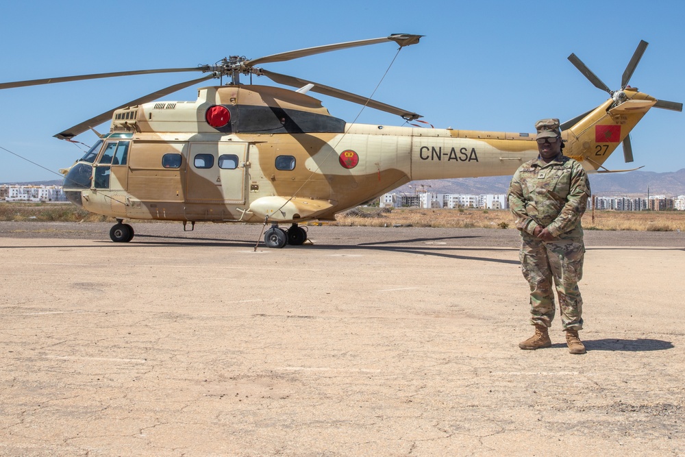 US Soldier paves way for successful, safe African Lion 2025 with vital blood delivery to Morocco