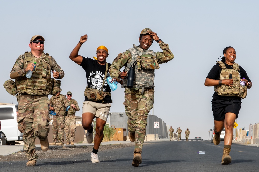 386th AEW Police Week 2025: Ruck March