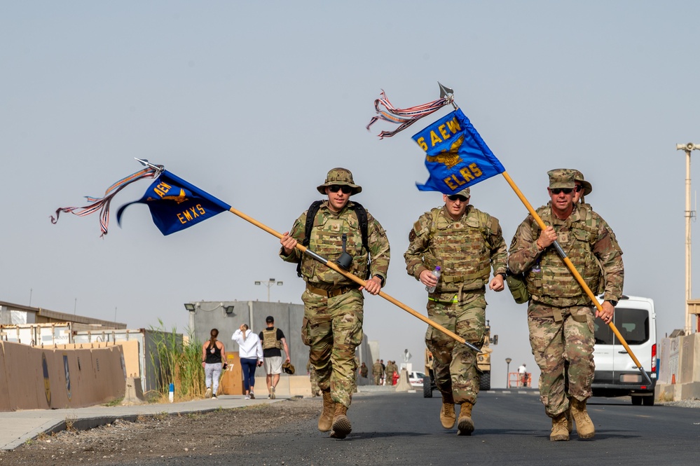 386th AEW Police Week 2025: Ruck March