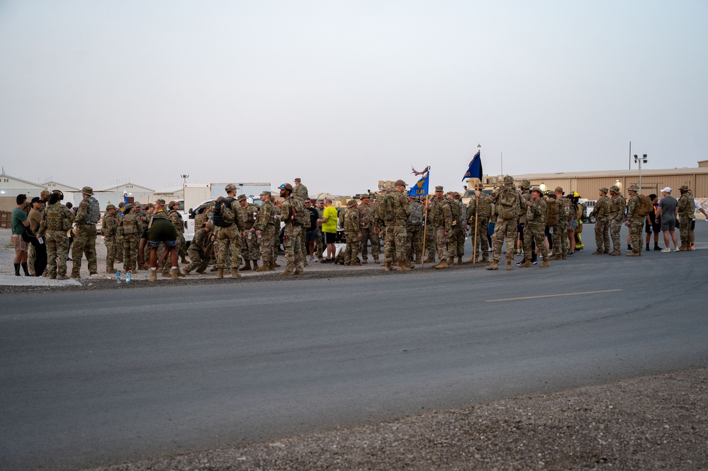 386th AEW Police Week 2025: Ruck March