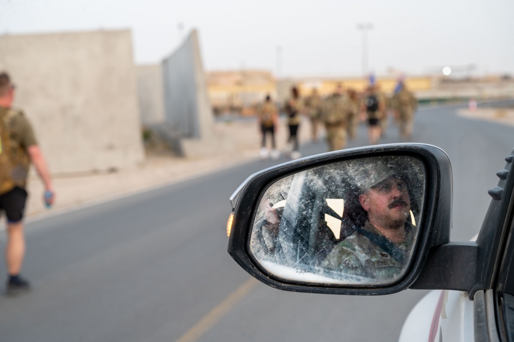 386th AEW Police Week 2025: Ruck March
