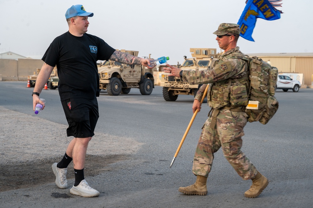 386th AEW Police Week 2025: Ruck March
