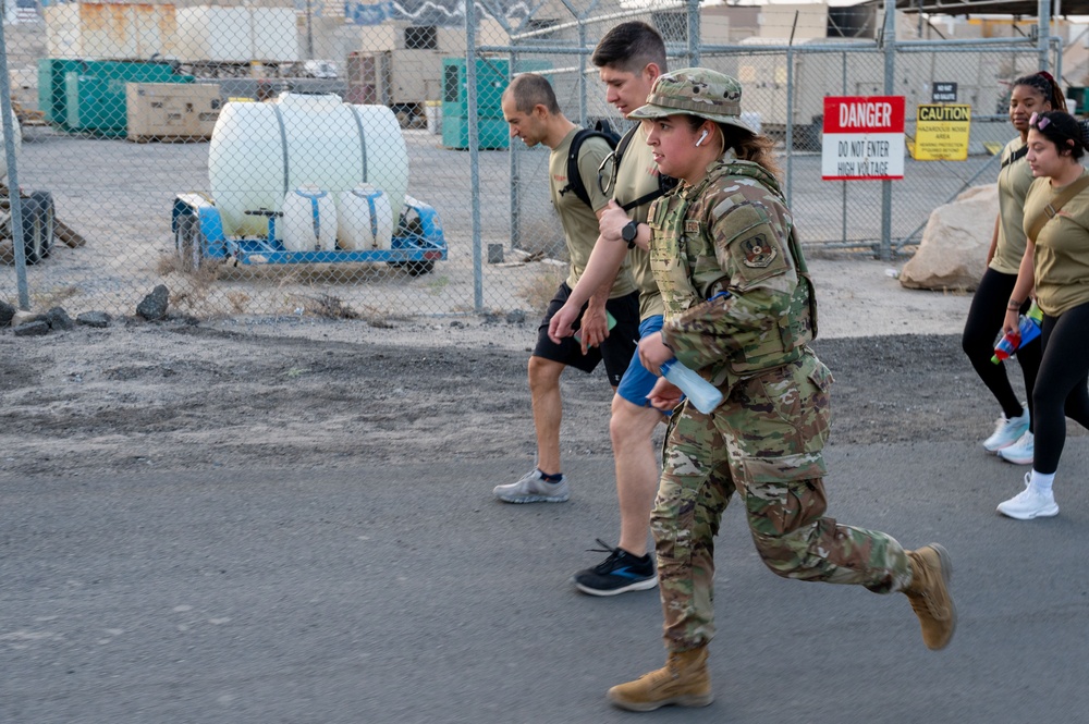386th AEW Police Week 2025: Ruck March