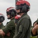U.S. Marines fly F-35B with ordnance