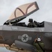 U.S. Marines fly F-35B with ordnance