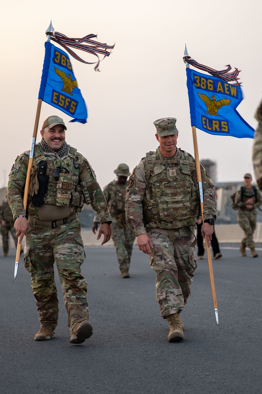 386th AEW Police Week 2025: Ruck March