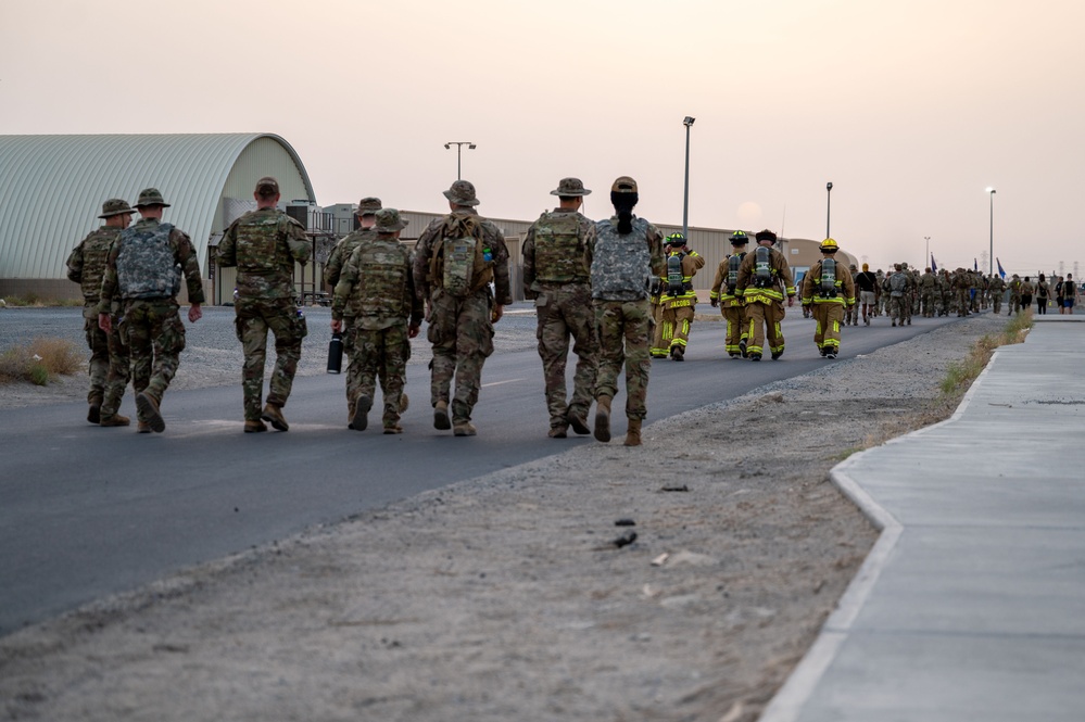 386th AEW Police Week 2025: Ruck March