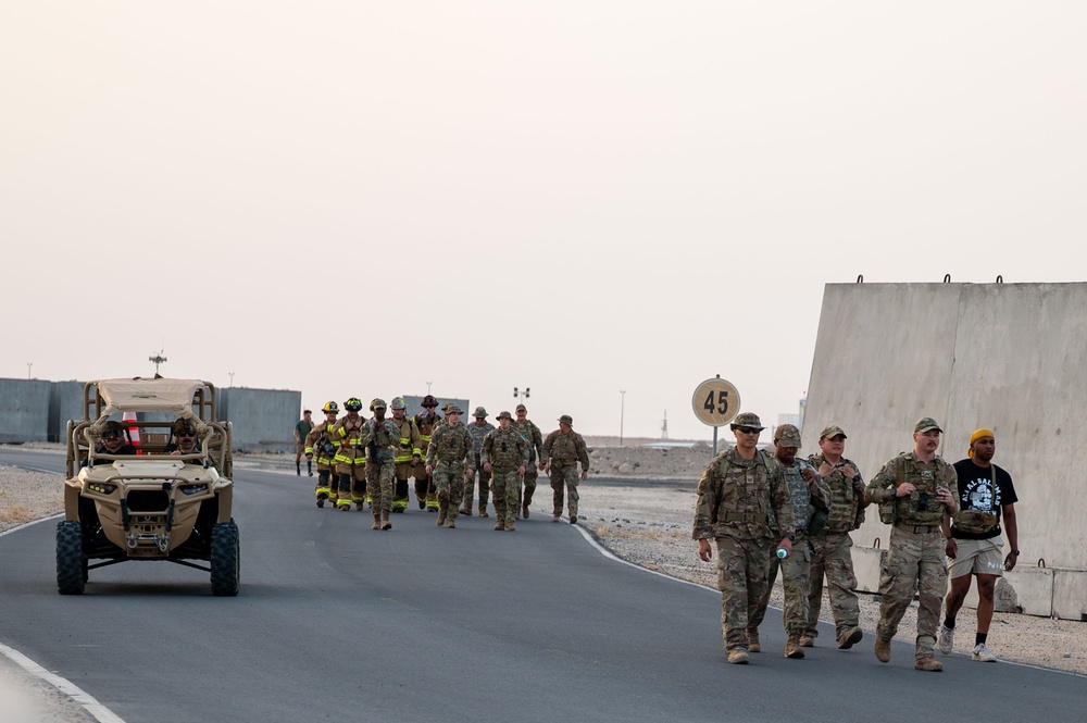 386th AEW Police Week 2025: Ruck March