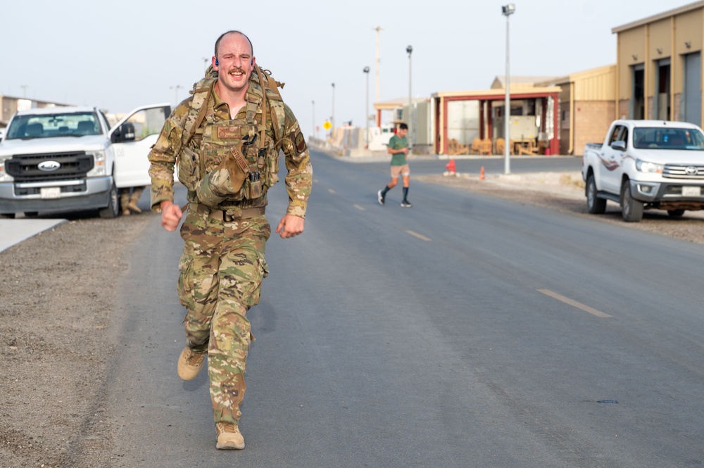 386th AEW Police Week 2025: Ruck March