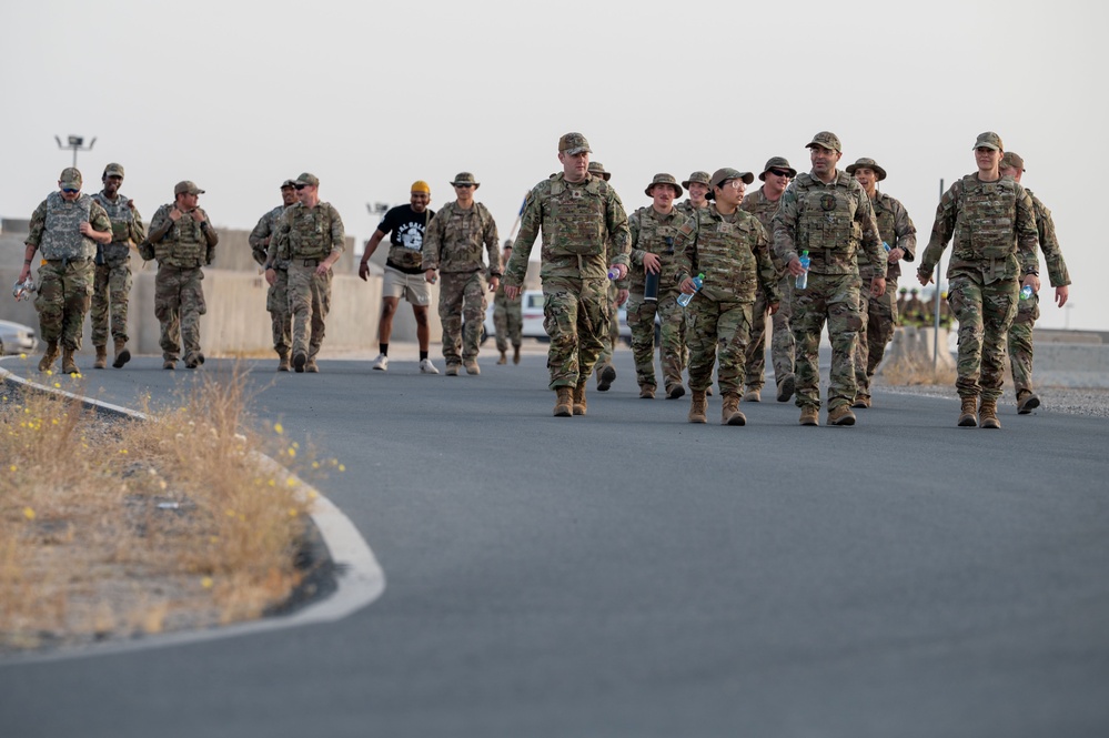 386th AEW Police Week 2025: Ruck March