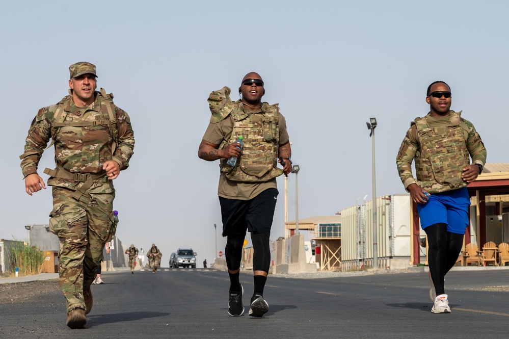 386th AEW Police Week 2025: Ruck March