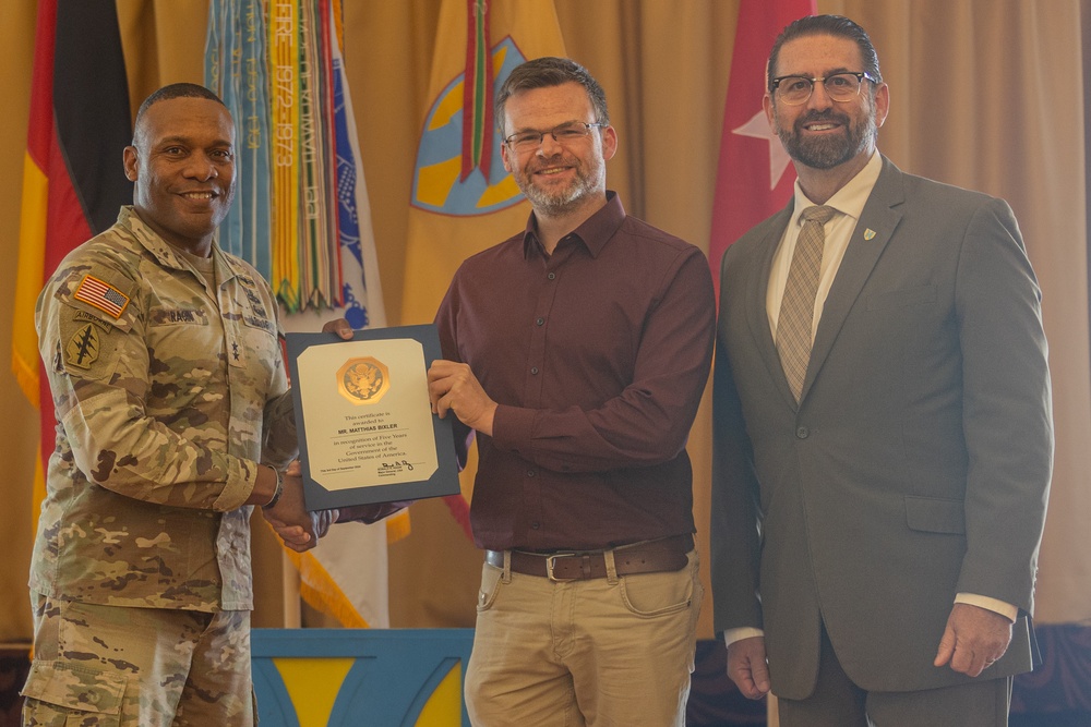 21st Theater Sustainment Command’s Length of Service Ceremony 2025