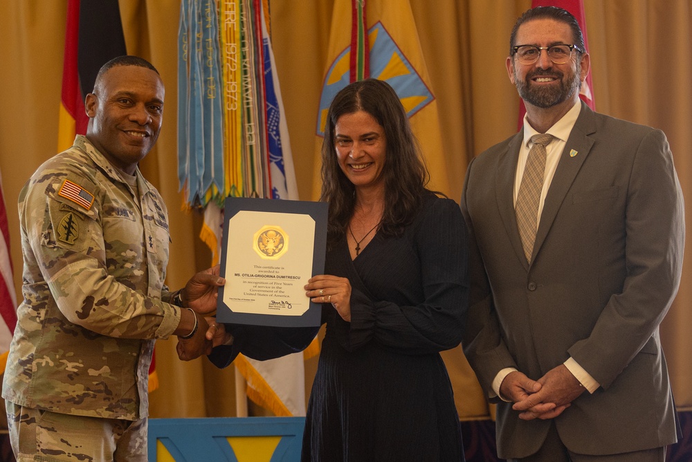 21st Theater Sustainment Command’s Length of Service Ceremony 2025