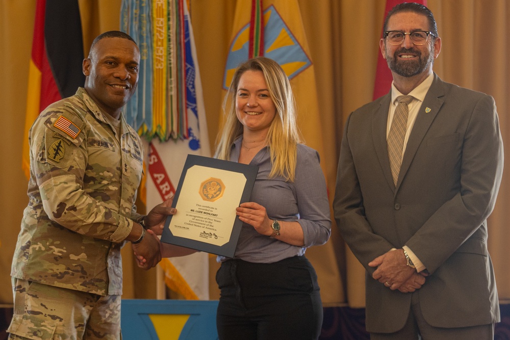 21st Theater Sustainment Command’s Length of Service Ceremony 2025