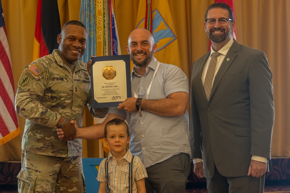 21st Theater Sustainment Command’s Length of Service Ceremony 2025