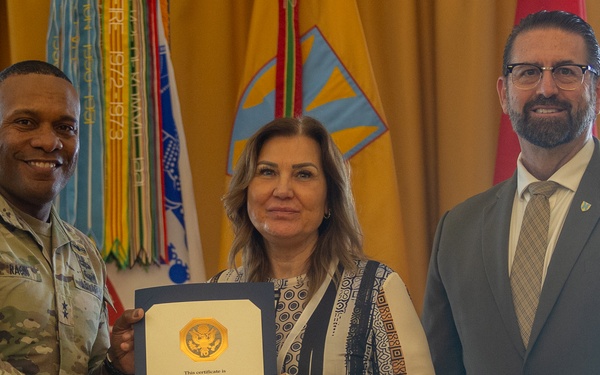 21st Theater Sustainment Command’s Length of Service Ceremony 2025