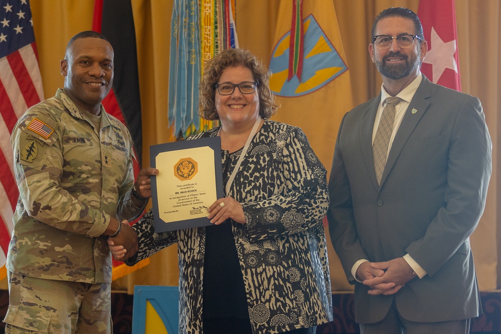 21st Theater Sustainment Command’s Length of Service Ceremony 2025
