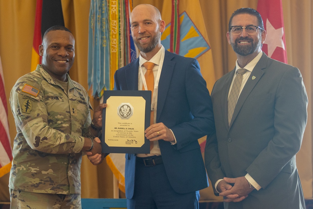 21st Theater Sustainment Command’s Length of Service Ceremony 2025