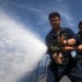 USS Milius conducts operations in the U.S. Central Command area of responsibility as part of the Carl Vinson Carrier Strike Group