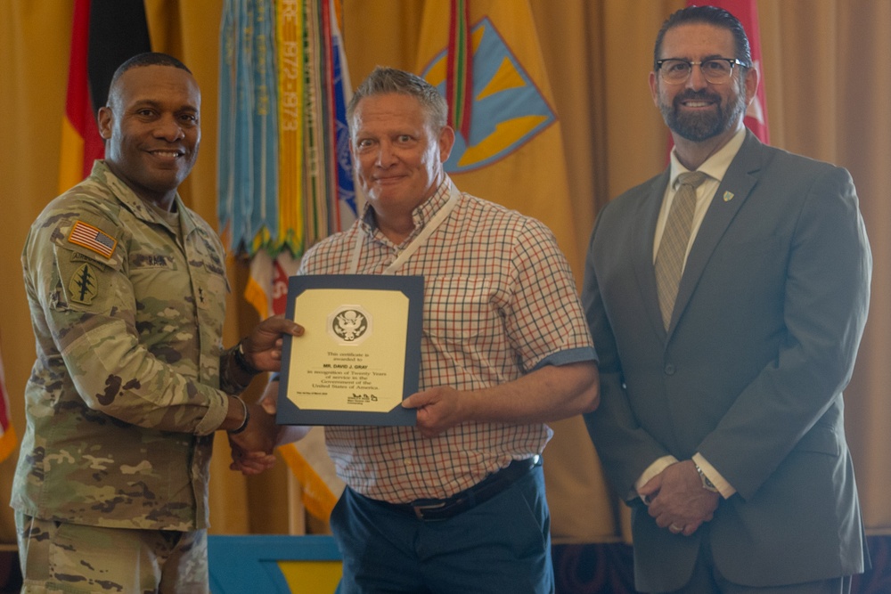 21st Theater Sustainment Command’s Length of Service Ceremony 2025