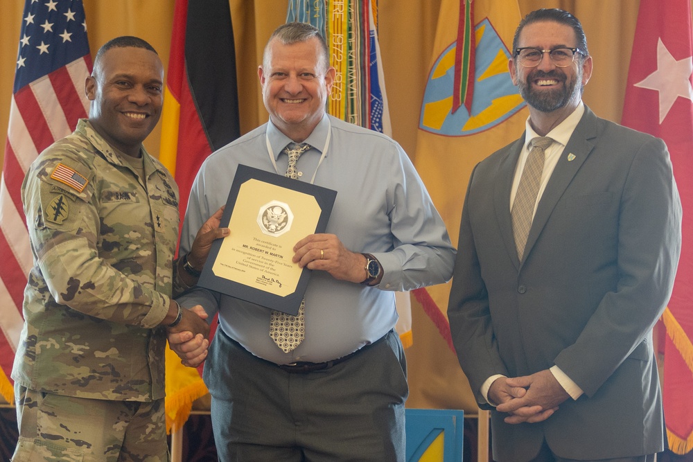 21st Theater Sustainment Command’s Length of Service Ceremony 2025