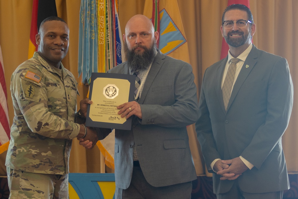 21st Theater Sustainment Command’s Length of Service Ceremony 2025