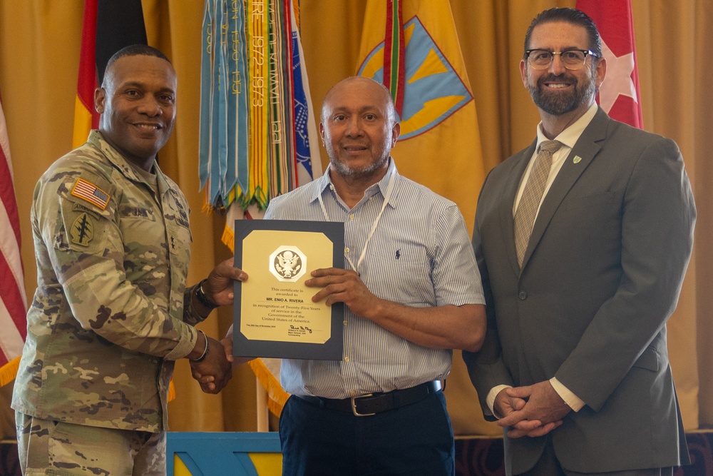 21st Theater Sustainment Command’s Length of Service Ceremony 2025