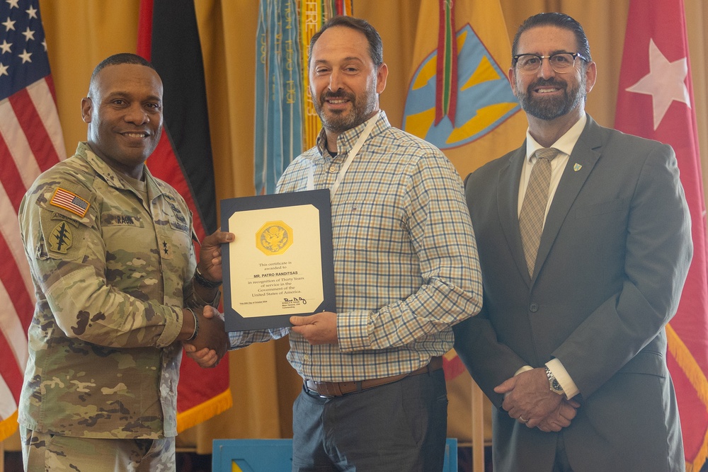 21st Theater Sustainment Command’s Length of Service Ceremony 2025