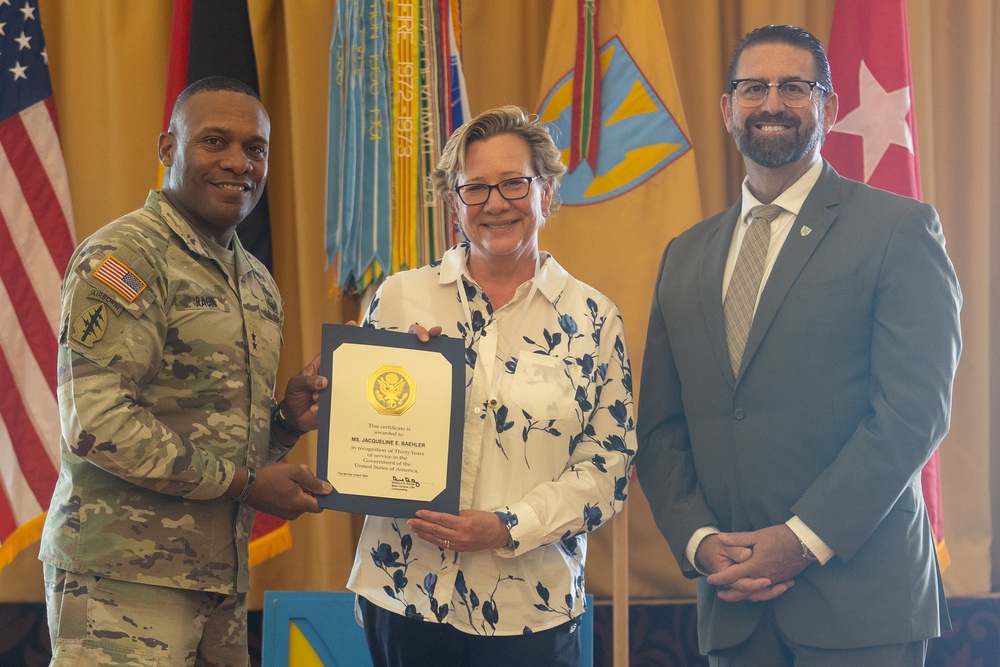 21st Theater Sustainment Command’s Length of Service Ceremony 2025