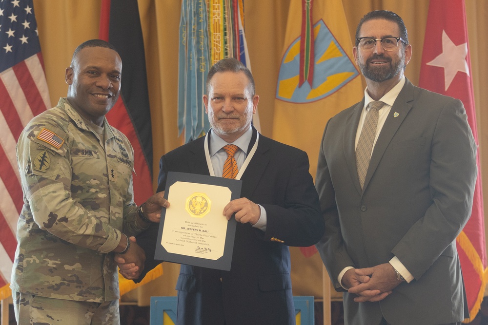 21st Theater Sustainment Command’s Length of Service Ceremony 2025