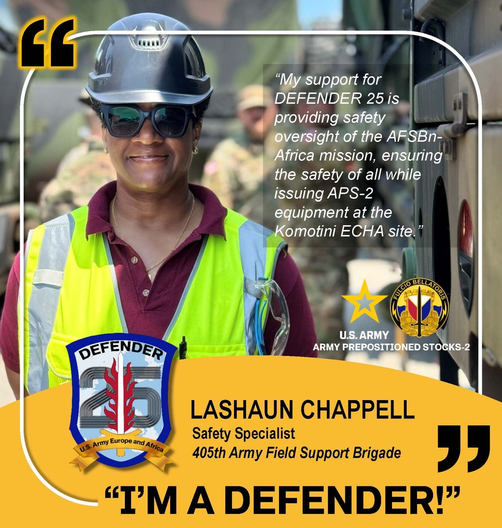 405th AFSB ‘I’M A DEFENDER’ Army Prepositioned Stocks-2 issue in the Greece