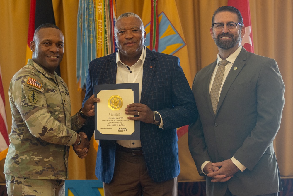 21st Theater Sustainment Command’s Length of Service Ceremony 2025
