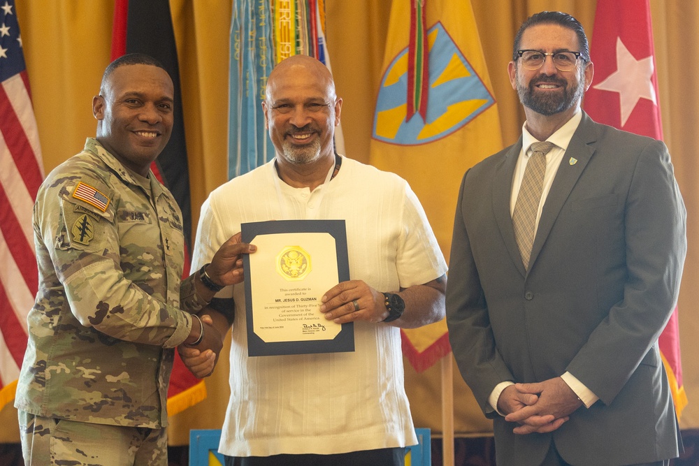 21st Theater Sustainment Command’s Length of Service Ceremony 2025