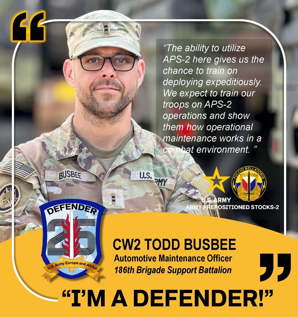 405th AFSB ‘I’M A DEFENDER’ Army Prepositioned Stocks-2 issue in the Greece