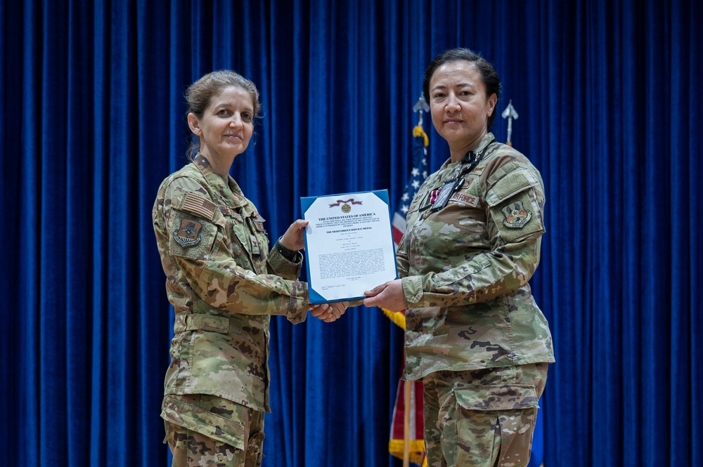 22nd ECWS change of command ceremony