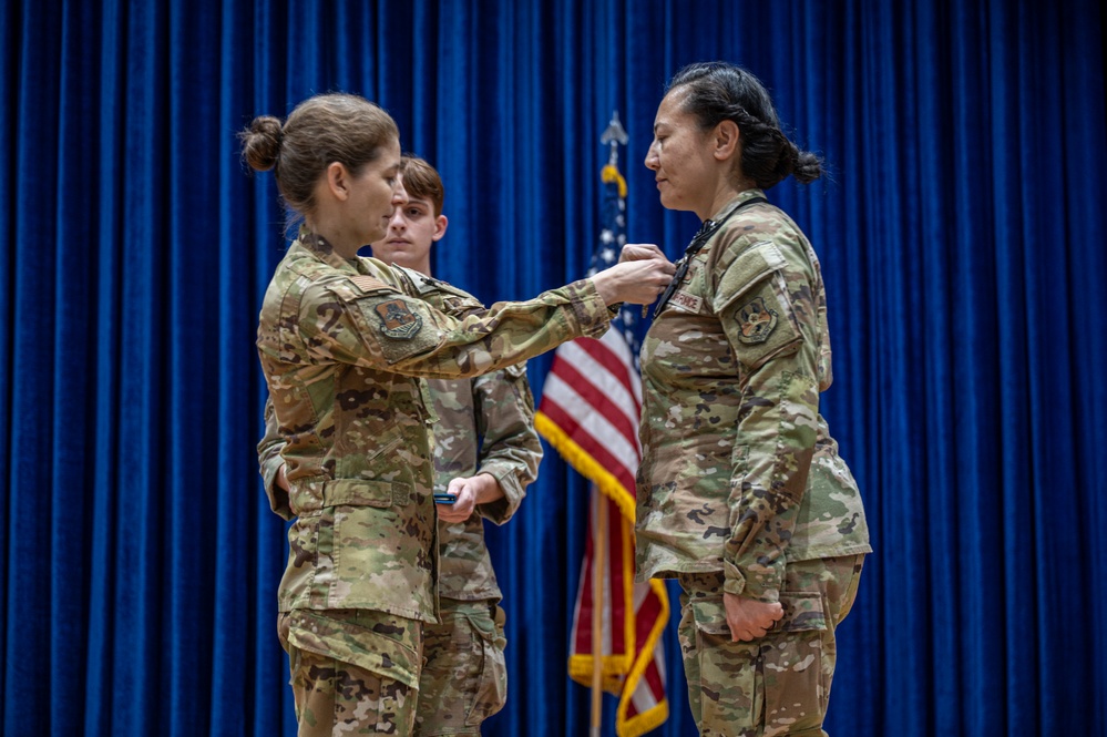 22nd ECWS change of command ceremony
