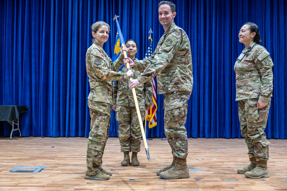 22nd ECWS change of command ceremony