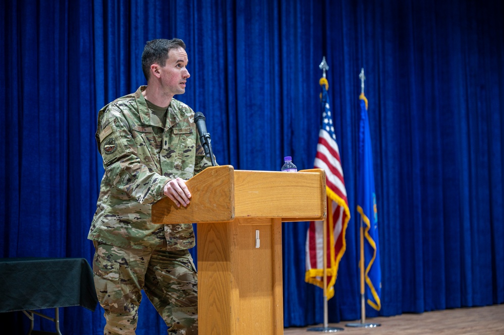 22nd ECWS change of command ceremony