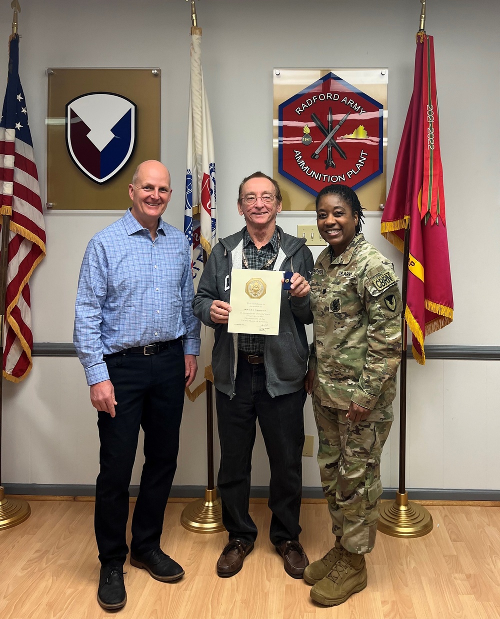 Ex-Army brat has been inspecting ammo for 40 years and counting