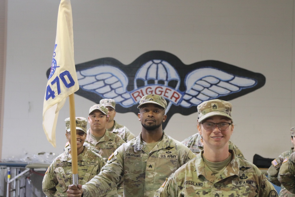 470th QM Company Closes Chapter of Airborne Excellence